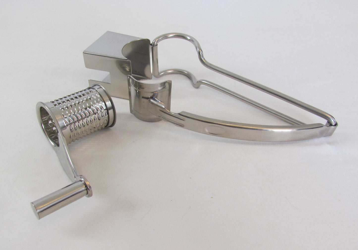 Inox Home Stainless Steel Rotary Cheese Grater