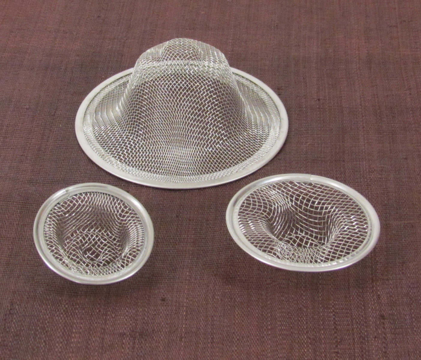 1-1/4" Stainless Steel Bathtub Drain Strainer
