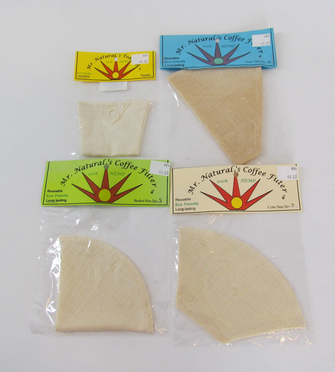 Mr. Natural's Hemp Reusable #6 Coffee Filter