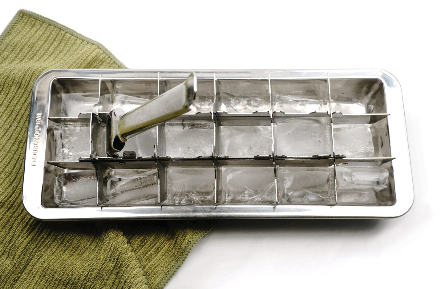 RSVP Endurance Vintage Style Stainless Steel Ice Cube Tray