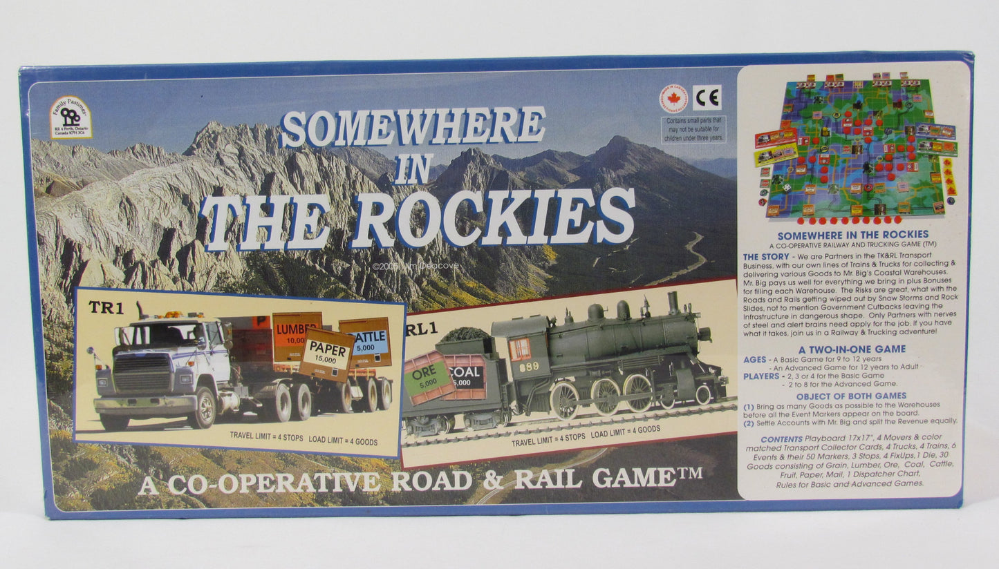 Somewhere In The Rockies Game