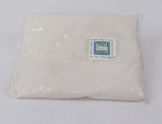 Native Organic – Bassinet Sheet, Fitted, Natural Color