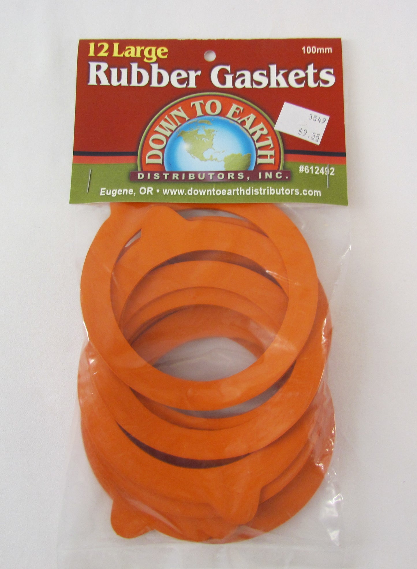 Rubber Gaskets w/pull tab, for French Style Canning/Storage Jars