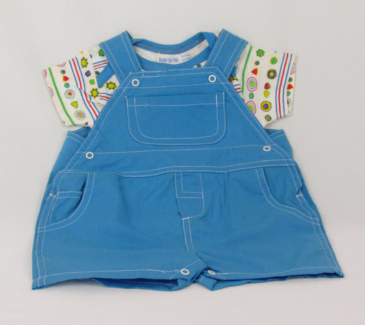Under the Nile 2-pc Short Overall w/t-Shirt