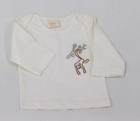 Coyuchi T-Shirt - Jingo, 6 mo