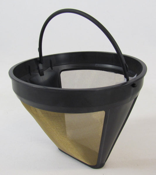 Norpro Reusable Coffee Filter Basket #4, Cone Base 10-12 Cups