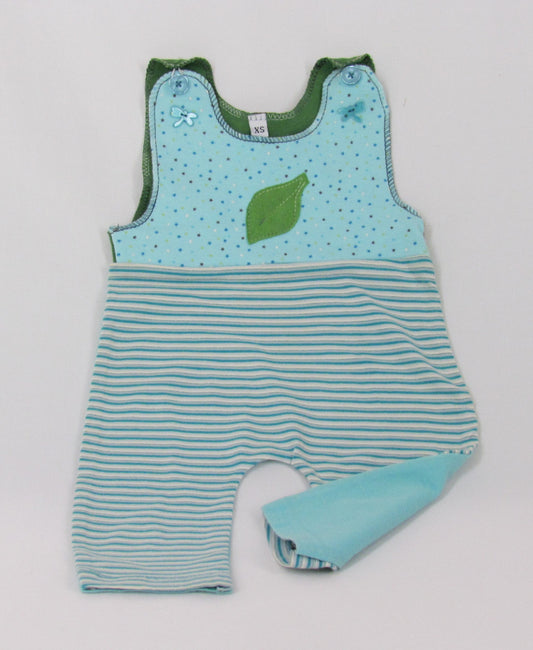Madrone Berries 1-pc Jumper Stars & Stripes, X-Small