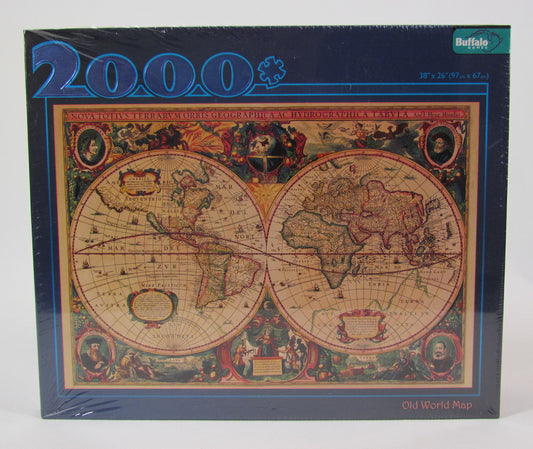 Buffalo Games Old World Map Jigsaw Puzzle
