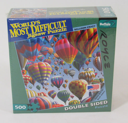 World's Most Difficult, Double-Sided, Jigsaw Puzzle – Balloon Crazy