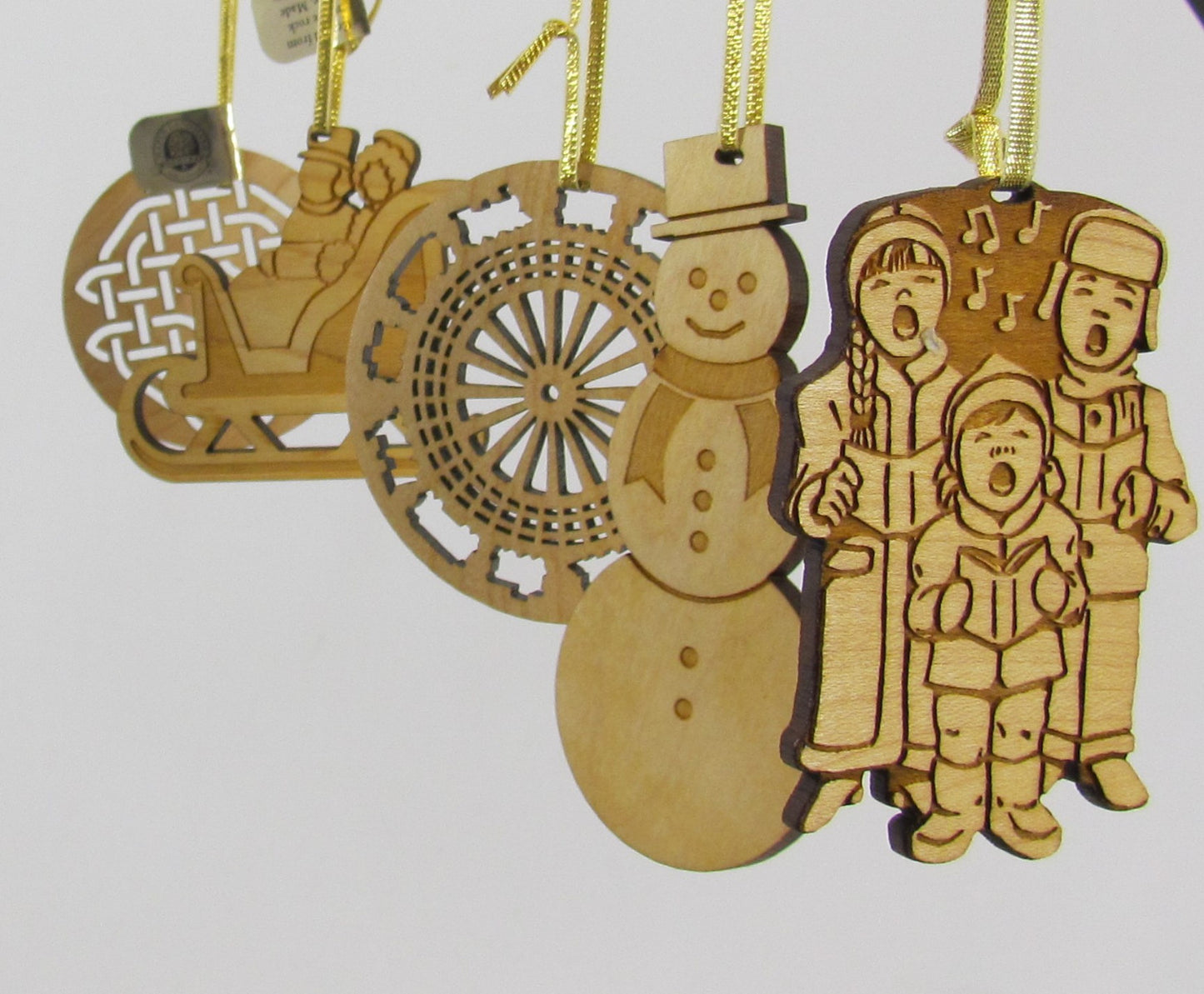 Maple Landmark Ornament-Snowman