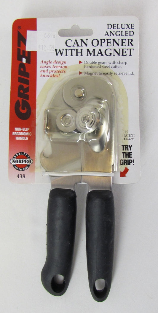 Norpro GripEZ Can Opener with Magnet & Bottle Cap Opener