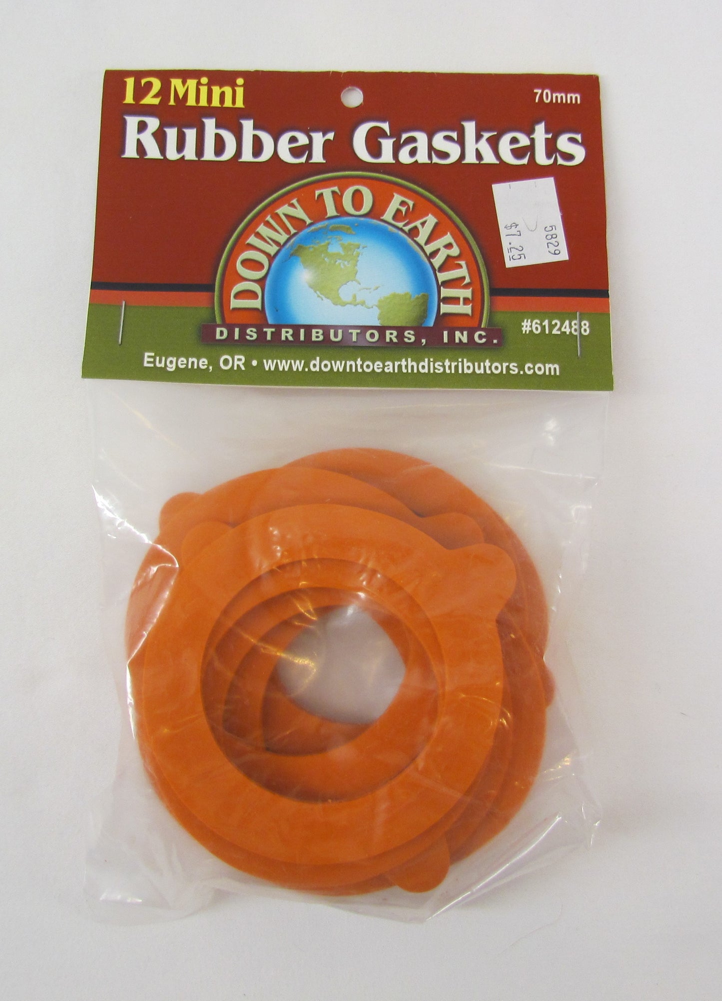 Rubber Gaskets w/pull tab, for French Style Canning/Storage Jars