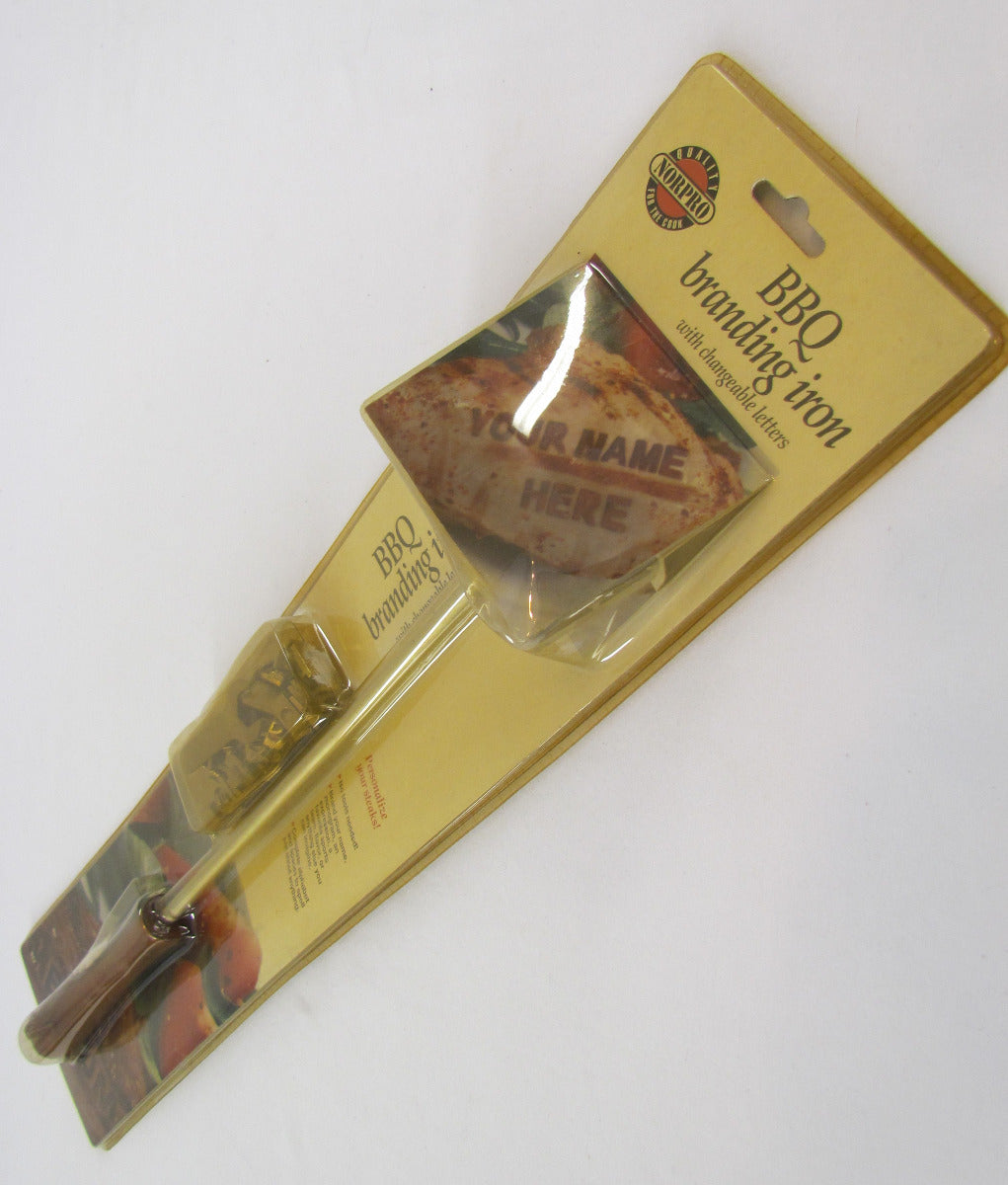 Norpro BBQ Branding Iron with Changeable Letters