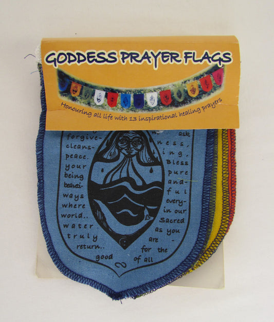 Wild Earth Goddess Mini Prayer Flags