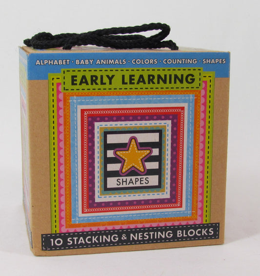Green Start 10 Stacking & Nesting Blocks