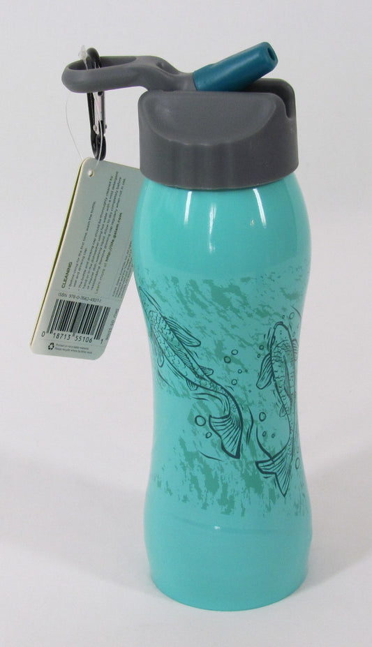Gaiam Sport Bottle w/Flip Spout, Koi Pond Design